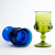 Colorful drinking glasses
