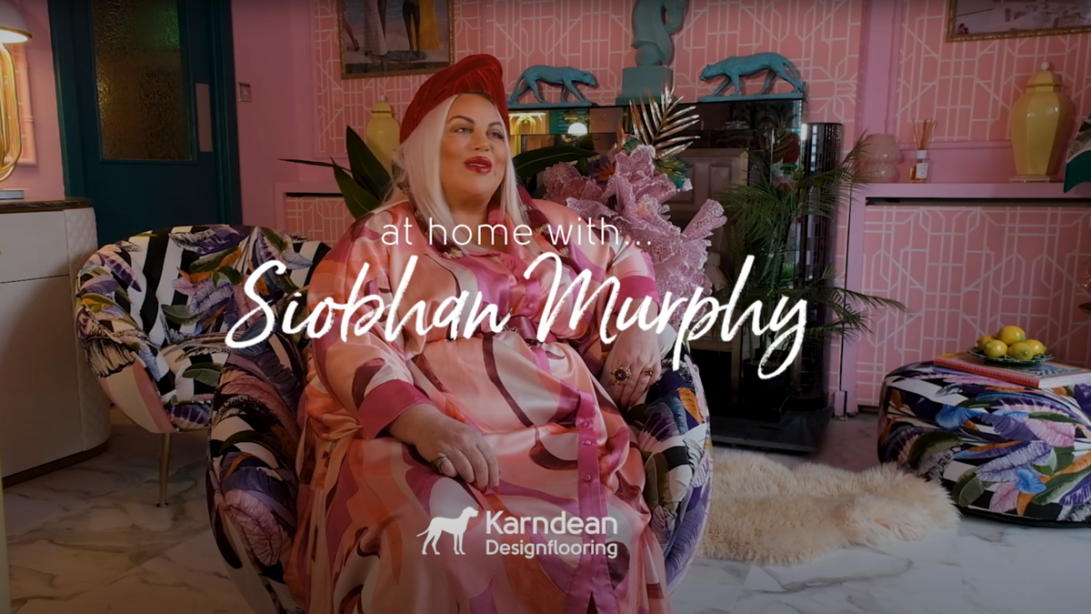 Interior designer and TV presenter, Siobhan Murphy shows her Art deco home