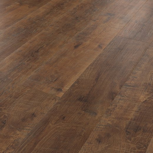 Antique French Oak Dark Brown LVT Flooring from the side