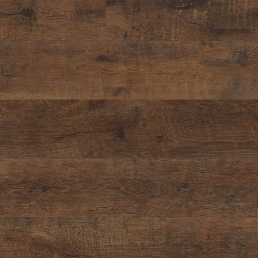 Antique French Oak Dark Brown LVT Flooring from above
